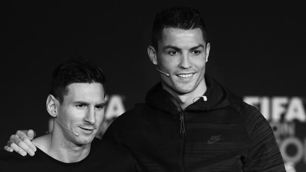Cristiano Ronaldo y Leo Messi